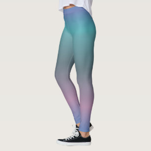 Leggings de gradiente na moda
