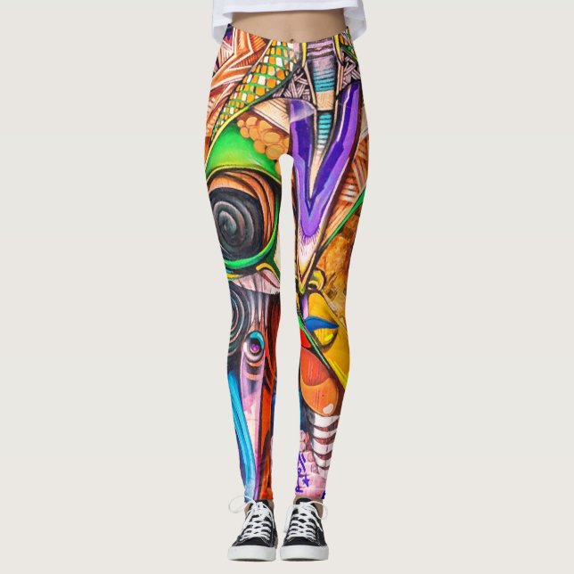 Leggings de grafite (Frente)