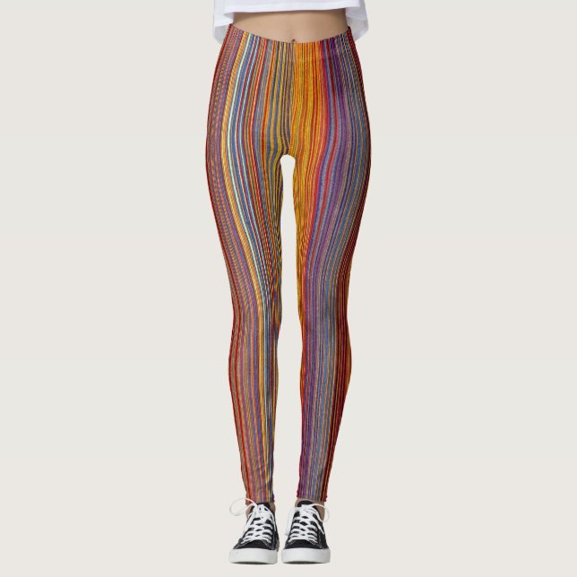 Leggings de gramíneas mardi (Frente)