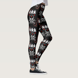 Leggings de Halloween, Caveira