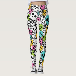 Leggings de Halloween de Skulls
