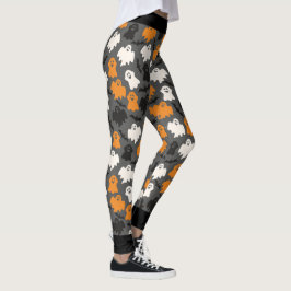 Leggings de Halloween Fantasma Assustador