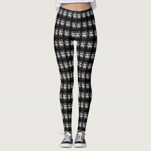 Leggings de Halloween Leggings de Vampiros Bonitos