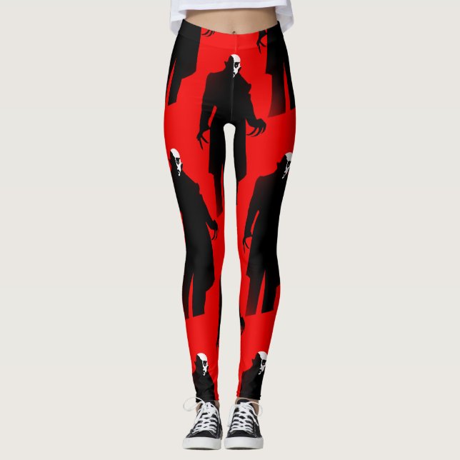 leggings de halloween nosferatu (Frente)