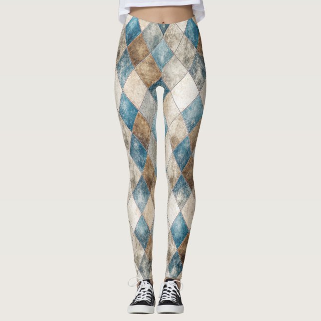 Leggings de Harlequin em dificuldades (Frente)