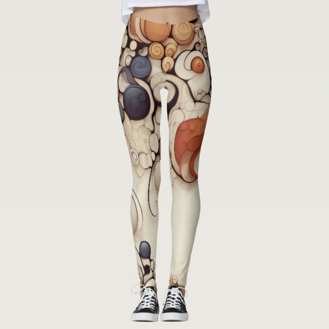 Leggings de Harmonia Orgânica (Frente)