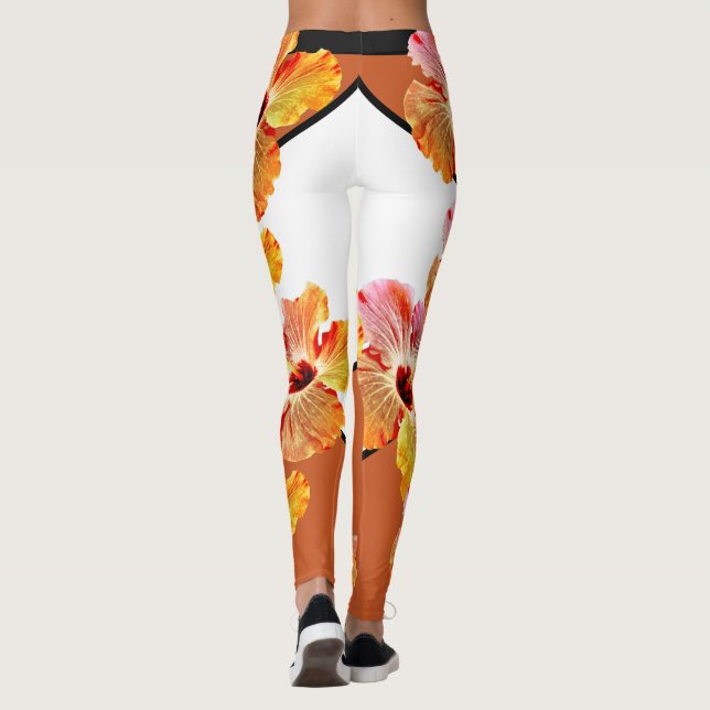Leggings de Hibisco (Verso)