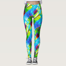 Leggings de Hippy Yoga - Leggings Coloridas de Ver