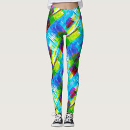 Leggings de Hippy Yoga - Leggings Coloridas de Ver