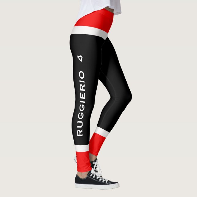 Leggings de Hóquei em Gelo Personalizadas (Direita)
