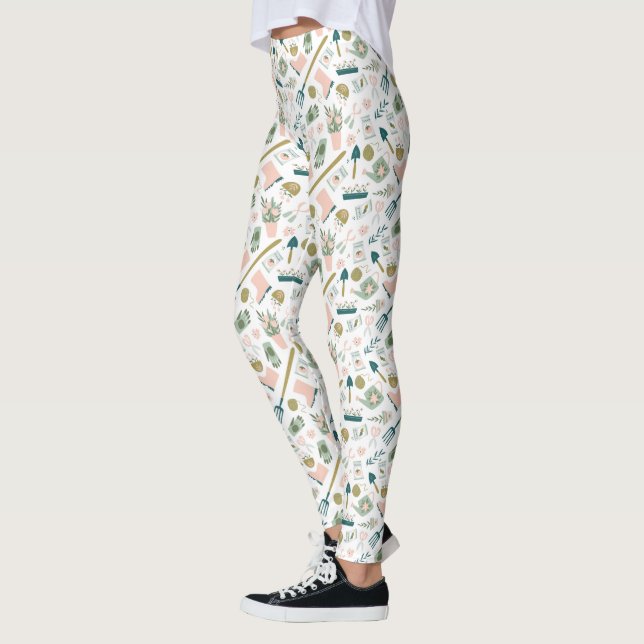 Leggings de Horário do Jardim (Esquerda)