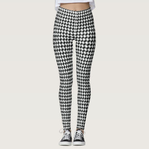 Leggings de houndstooth