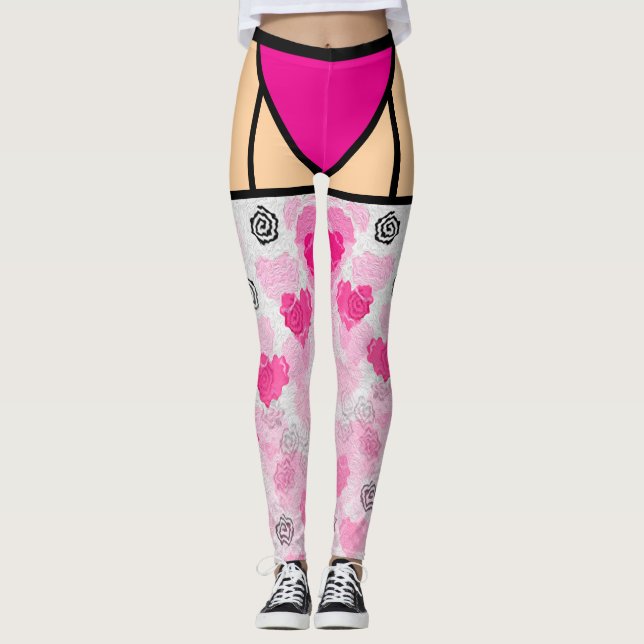Leggings de ilusão (Frente)