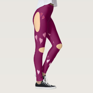Leggings de Ilusão Cardíaca