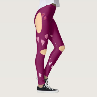 Leggings de Ilusão Cardíaca