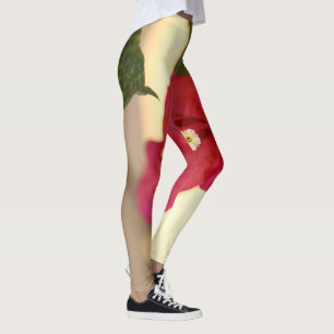 Leggings de Imagens da Flor Bougainvillea