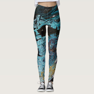 Leggings de Impressão Abstratika All-Over