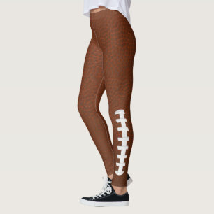Leggings de Impressão de Design de futebol