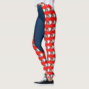 Leggings de Impressão de futebol