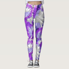 Leggings de Impressão de jardim