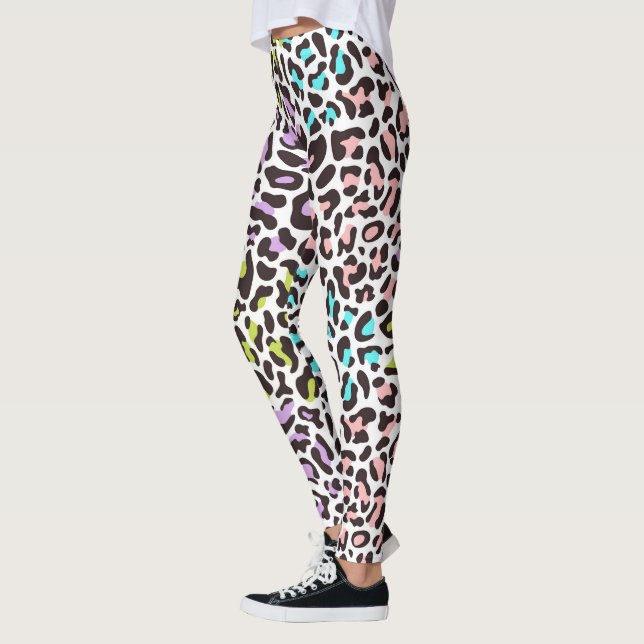 Leggings de impressão leopardo (Esquerda)