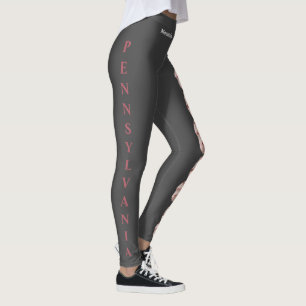 Leggings de Laurel Mountain da Flor do Estado da P