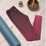 Leggings de madeira magenta vibrantes de cor de te<br><div class="desc">As leggings ombre sutis de Magenta na moda, de nossa coleção de cores de tendência Autumn e Winter 2023/24, oferecem charme de eterno. Estas Leggings Ombre Magenta / PInk apresentam um gradiente, desaparecendo do escuro no topo para a cor mais clara / mais clara nas pernas. Magenta vibrante é uma...</div>