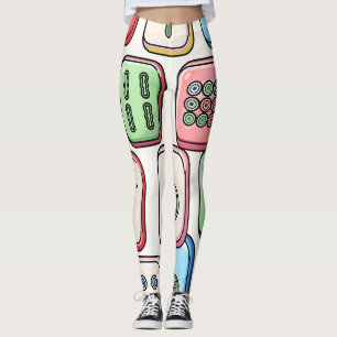 Leggings de Mahjong