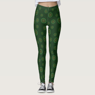 Leggings de Mandala da Terra