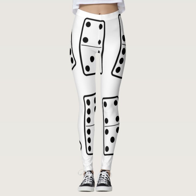 Leggings de moda Dominos (Frente)
