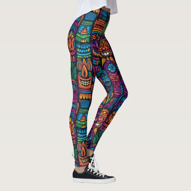 Leggings de moda Pop de Tiki (Direita)