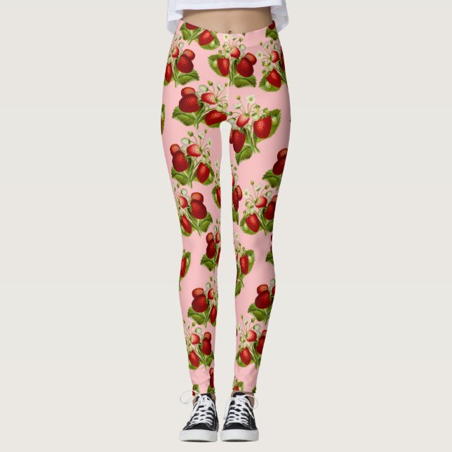 leggings de morangos (Frente)
