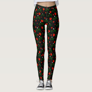 Leggings de Morangos Silvestres