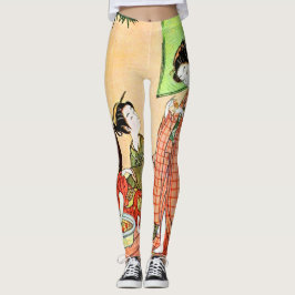 Leggings de mulheres japonesas