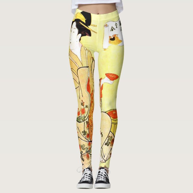 Leggings de mulheres japonesas (Frente)