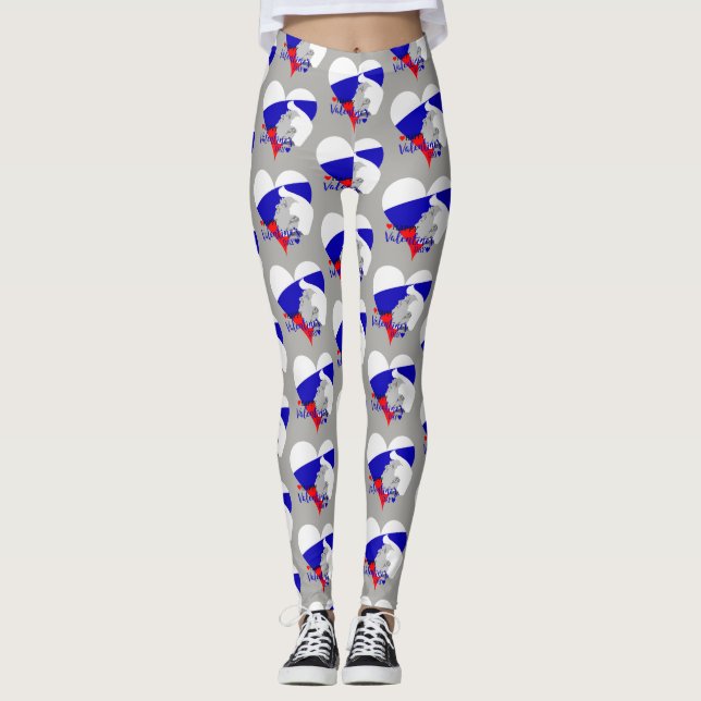 leggings de namorados de donald trump (Frente)