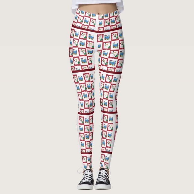 Leggings de Natal (Frente)