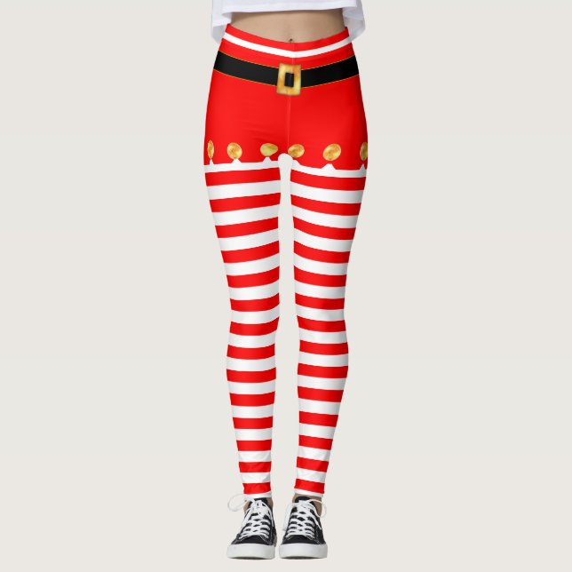 Leggings de Natal bonitas (Frente)