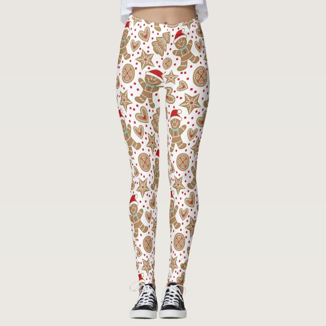 Leggings de Natal bonitas (Frente)