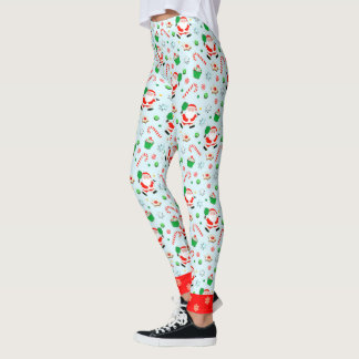Leggings de Natal de Pickleball