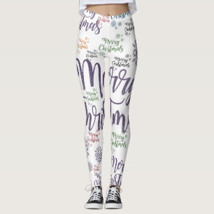 Leggings de Natal, Feliz Natal