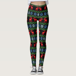 Leggings de Natal femininas