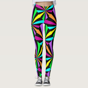 Leggings de neon Pop de cor