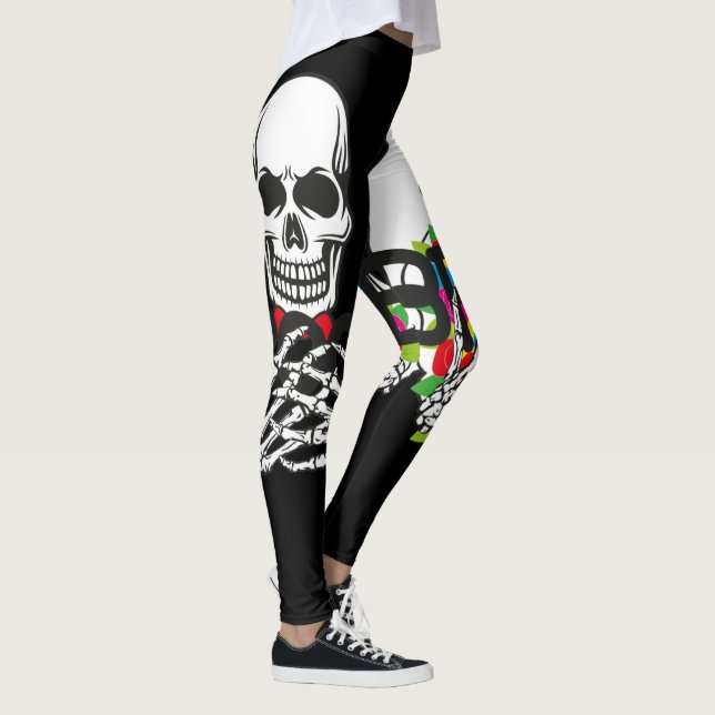 leggings de noivas de halloween (Direita)