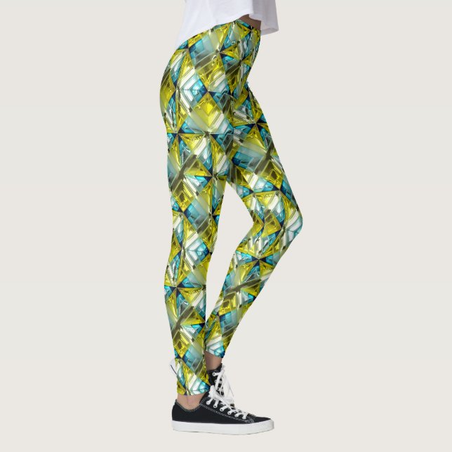 Leggings de opções de imagem X1-4 para Padrões Geo (Direita)