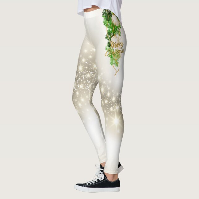 Leggings de opções Feliz Natal 52 (Esquerda)