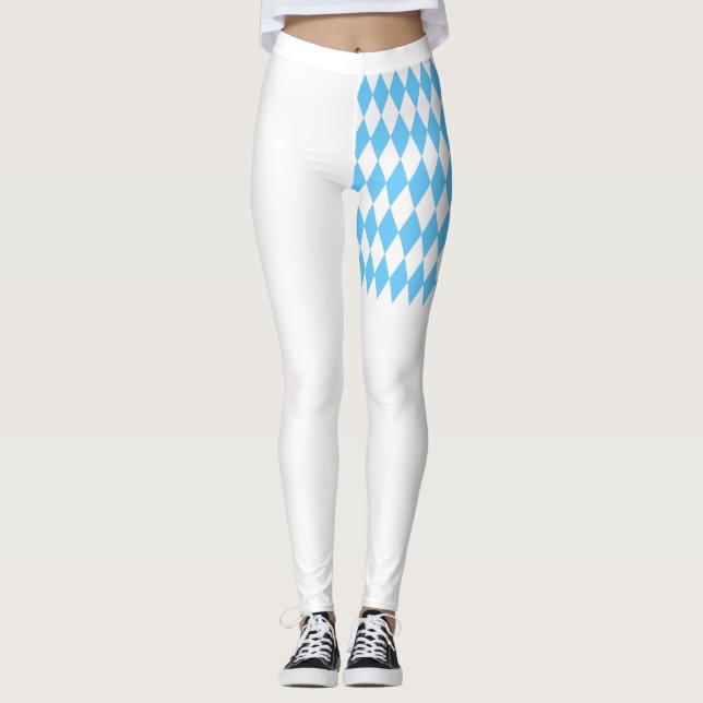 Leggings de Ouros Azul (Frente)