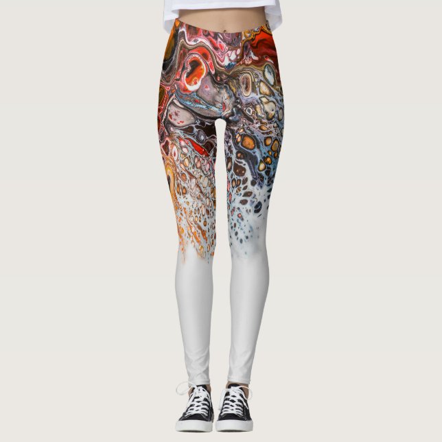 Leggings de padrão (Frente)