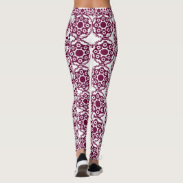 Leggings de padrão de Abstrato de tendências