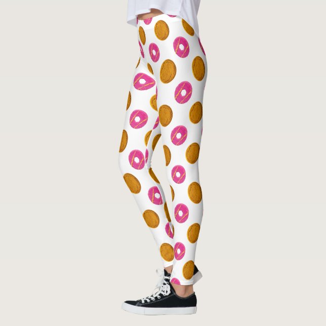 Leggings de padrão de Biscuit Bolinhas (Esquerda)